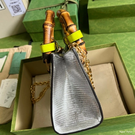 Hyper Peter lizard Gucci mini Diana bag 0715